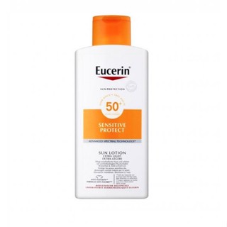 EUCERIN SENSITIVE PROTECT SUN LOTION EXTRA LIGTH SFP 50+ 400ML