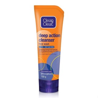 Clean &amp; Clear Deep Action Rice Cleanser Face Wash คลีนแอนด์เคลียร์ ดีปแอคชั่น คลีนเซอร์ โฟมล้างหน้า