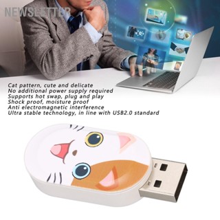 แฟลชไดรฟ์ Usb2.0 ลายการ์ตูนแมวน่ารัก ป้องกันการรบกวนแม่เหล็กไฟฟ้า