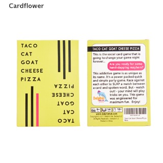 &lt;Cardflower&gt; New Taco Cat Goat Cheese Pizza Card Game Family Party Fun Game Gift Toy Game On Sale