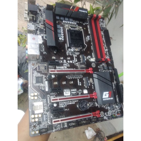 เมนบอร์ด Gigabyte GA-Z170X-GAMING 3 Socket 1151 ram ddr4 m2 cpu gen6-7 มีฝาหลัง