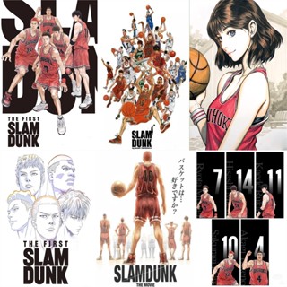 ของเล่นจิ๊กซอว์ไม้ รูปการ์ตูนอนิเมะ Slam Dunk Movie Sakuragi Flower Road Rukawa Kaede Akagi Haruko 300 ชิ้น 500 ชิ้น 1,000 ชิ้น