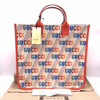 New Gucci Tote เหลี่ยมส้ม