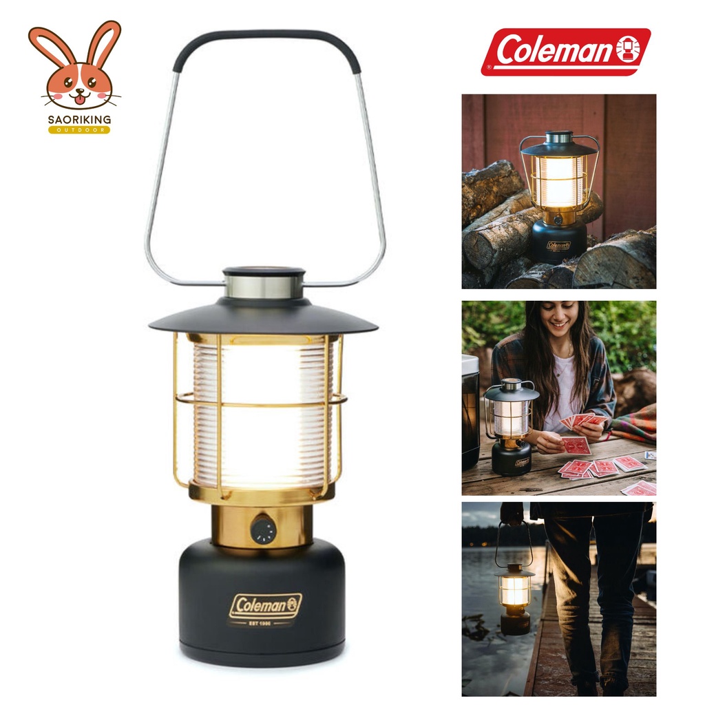 สินค้าใหม่! ตะเกียง Coleman Metallic Lantern 600 LED 1900 Collection™ Limited