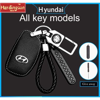 Hardingsun hyundai accent eon Gotz reina grace อุปกรณ์เสริม พวงกุญแจรถยนต์ ปลอกหนังหุ้มกุญแจ