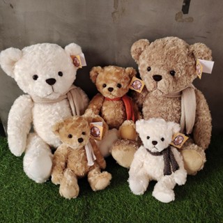 ตุ๊กตาหมีเทดดี้คลาสสิคพร้อมผ้าพันคอ