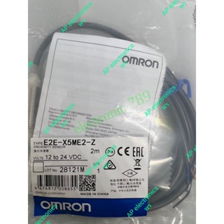 E2E-X5ME2-ZPROXIMITY SENSOR omron
12 to 24 VDC 

ราคาไม่รวม vat♥️🙏🏻
สินค้ามาตรฐานที่โรงงานเลือกใช้