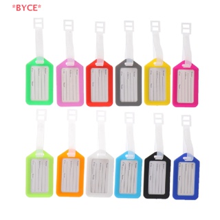 Byce&gt; ใหม่ ป้ายแท็กกระเป๋าเดินทาง แบบพกพา อุปกรณ์เสริม 10 ชิ้น