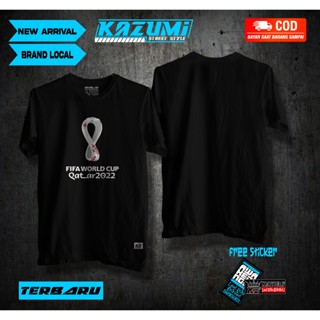 เสื้อยืด พิมพ์ลาย Kazumi Fifa World Cup Qatar 2022 สําหรับผู้ชาย