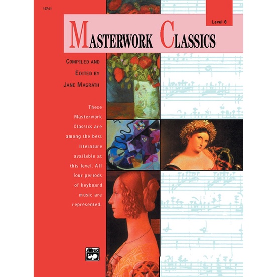 หนังสือดนตรีMasterwork Classics, Level 8 Book & CD