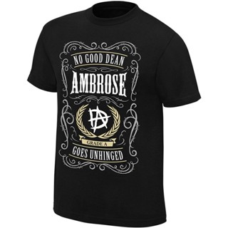 [COD] เสื้อยืดแขนสั้นลําลอง ผ้าฝ้าย 100% พิมพ์ลาย Dean Ambrose No Good Dean Goes Unhinged พลัสไซซ์ ของขว