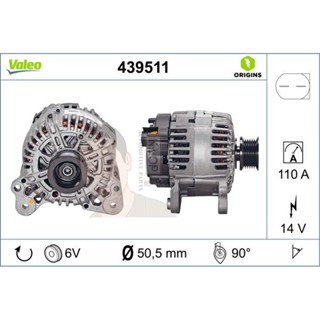 439551 ไดชาร์จ Valeo รุ่น BENZ M266 W169/W245