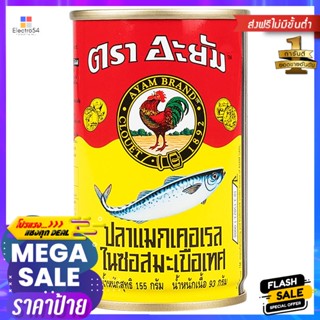 อะยัมปลาแมกเคอเรลในซอสมะเขือเทศ 155กรัม Ayam Mackerel in Tomato Sauce 155g.