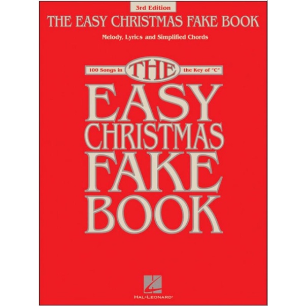 CHRISTMAS THE EASY CHRISTMAS FAKE BOOK (HAL)