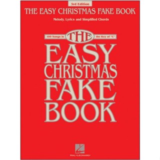 CHRISTMAS THE EASY CHRISTMAS FAKE BOOK (HAL)