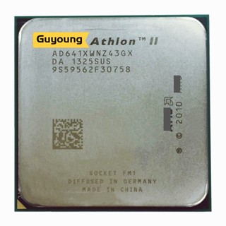 Athlon II X4 641 ซ็อกเก็ตโปรเซสเซอร์ CPU 2.8GHz AD641XWNZ43GX FM1