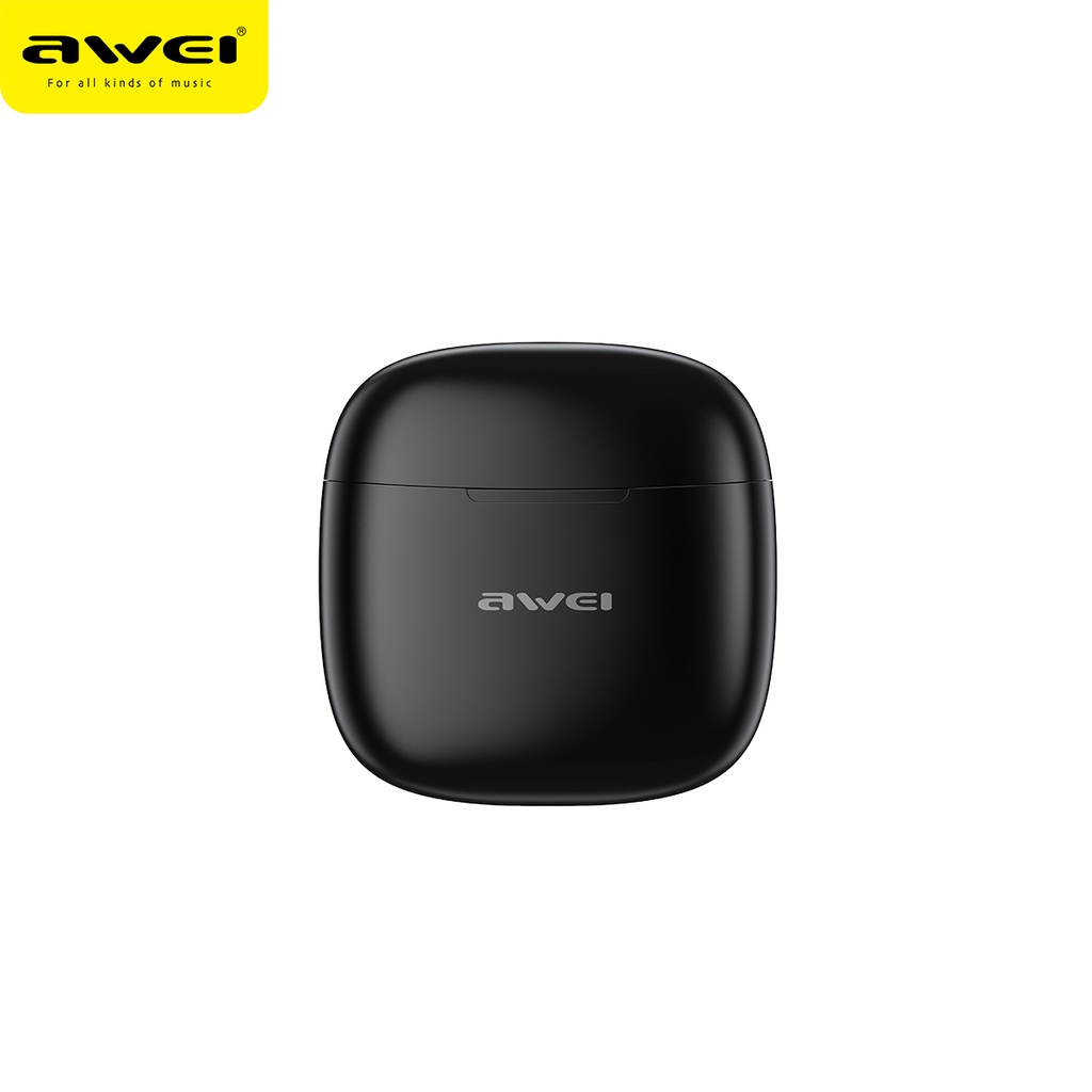 Awei T26 Pro TWS หูฟังบลูทูธไร้สายบลูทูธ5.3เสียงสเตอริโอ6D ไฮไฟเบสชุดหูฟังเล่นเกม
