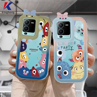 เคสโทรศัพท์มือถือ TPU นิ่ม ลาย Little Monster Joy Park สําหรับ VIVO Y15S Y91C Y21 2021 Y21A Y21T Y12S V23E Y16 V21 Y12 Y20 Y30 Y35 Y21S Y20S Y12i Y33T Y01 Y91 Y22 Y22S Y30i Y93