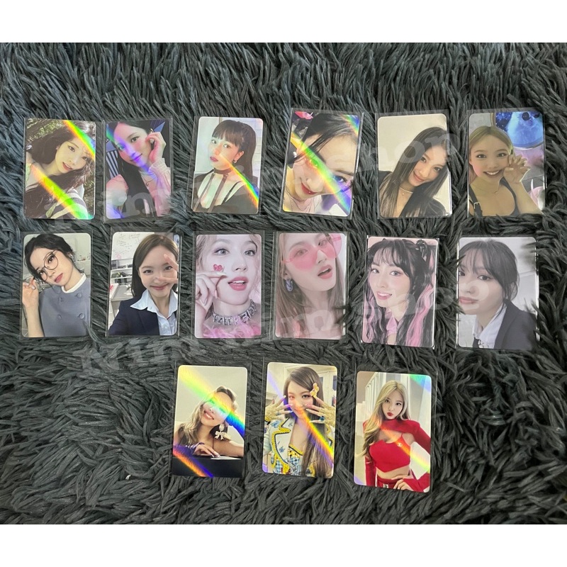 TWICE รวมการ์ด (Fansign Lucky draw music plant, with muu, sound wave, aladin) จื่อวี ซานะ ดาฮยอน แชย