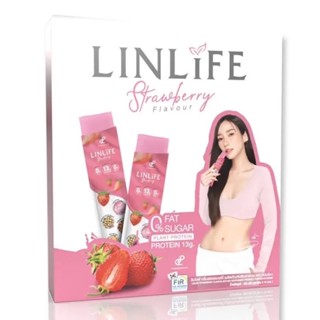 Pananchita LinLife Strawberry ปนันชิตา ลินไลฟ์ สตรอเบอร์รี่ [10 ซอง] โปรตีน เจลลี่ อั้ม