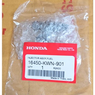 หัวฉีดน้ำมันเชื้อเพลิง อะไหล่แท้ศูนย์ HONDA PCX125i รุ่น 2009 เดิมๆ [16450-KWN-901]