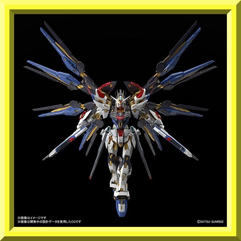 MGEX Mobile Suit Gundam SEED DESTINY Strike Freedom Gundam โมเดลพลาสติกรหัสสีขนาด 1/100 ส่งตรงจากญี่ปุ่น