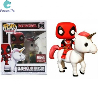 ฟิกเกอร์ PVC รูปยูนิคอร์น Deadpool Funko Pop ขนาด 10-12 ซม. เหมาะกับของขวัญ สําหรับตกแต่ง