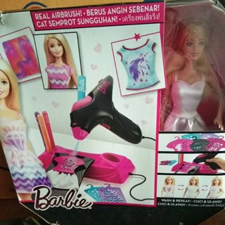 ตุ๊กตาBarbie REALAIRBRUSH: ANGIN SEBENAR