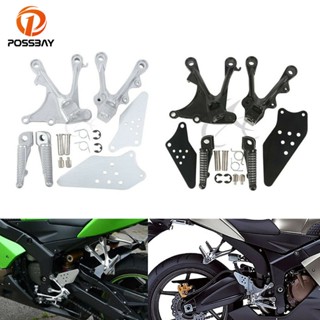 {GOOD} ที่พักเท้ารถจักรยานยนต์ สําหรับ Kawasaki ZX-6R 636 ZX-6RR 2005 2006 1 ชุด