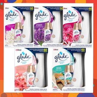 Glade เกลด ออโตเมติค เครื่องพ่นสเปรย์ปรับอากาศอัตโนมัติ กลิ่นโอเชี่ยนเอสเคป 269 มล Glade Automatic Spray Air Freshener