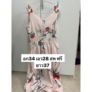 🔥🔥 Sales  Floral dress ลายสวย ทรงน่ารัก🌻🌻สวยมาก .