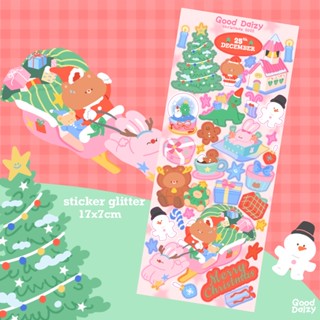 🎄christmas 2022 sticker สติกเกอร์ แบรนด์ Good Daizy