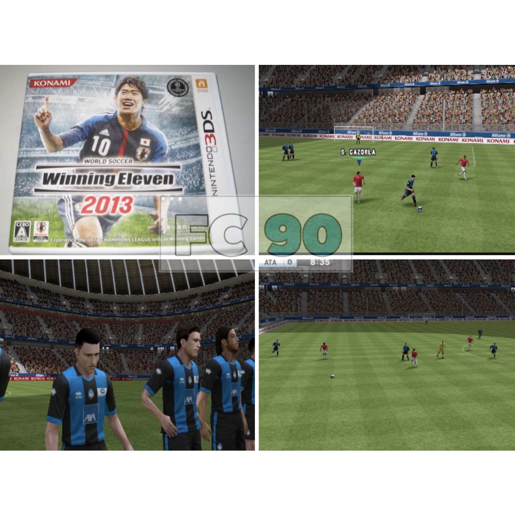 ตลับเกมวินนิ่ง World Soccer Winning Eleven 3D Soccer / Pro Evolution Soccer [3DS] ตลับมือสอง สำหรับนักสะสมเกมเก่า