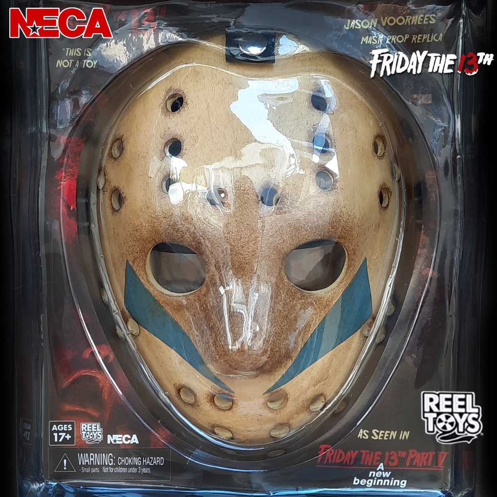 งานแท้ Neca Horror Friday The 13th A New Beginning PART5 ศุกร์ 13 ฝันหวาน Jason Voorhees Mask หน้ากา