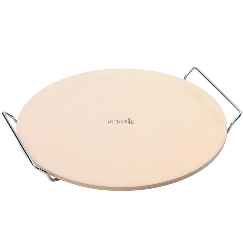 9/11/12/13/15'' Pizza Stone Board Round Fire-resistant Ceramic Insulation Plate Pizza Pan 9 Inch Piz