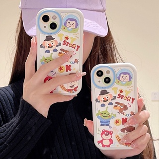 เคสโทรศัพท์มือถือหนัง TPU แบบนิ่ม พิมพ์ลายการ์ตูน สําหรับ iphone 14 Pro Max 13 Pro Max 12 Pro Max