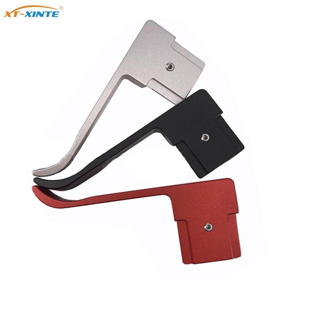 XT-XINTE อลูมิเนียม Thumb Up Hot Shoe Hand Grip Mount Mini กล้องสําหรับ Sony A6300 A6400 A6500 A6000