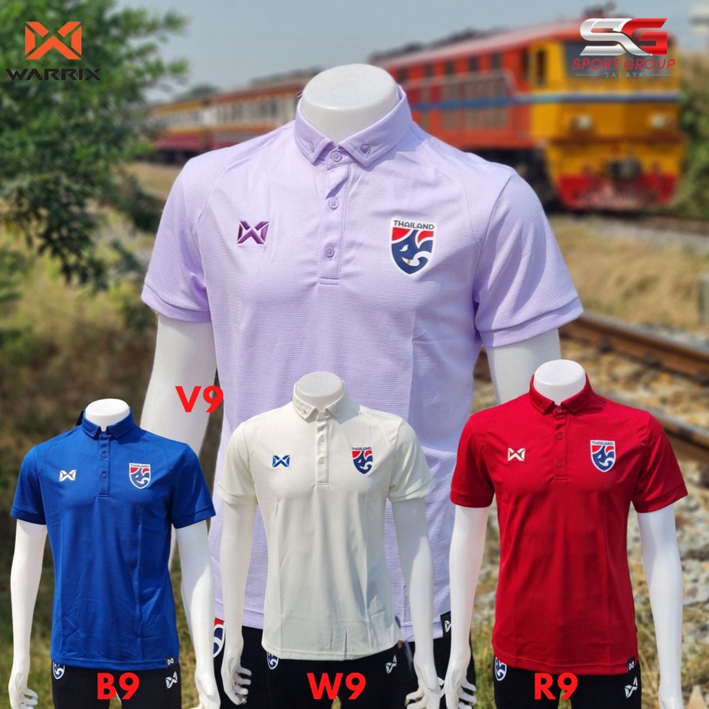 WARRIX เสื้อโปโลช้างศึก เสื้อทีมชาติไทย WA-3315/3324 เสื้อโปโลวอริก New color