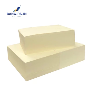 ฺBangpain กระดาษก้อนฉีก ก้อนละ 500 แผ่น ขนาด 4x6 นิ้ว ทากาวหัวด้านบน ฉีกง่าย