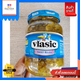 Vlasic Sweet Relish แตงกวาดองหั่น ปรุงรส วีลาสิค 296ml. ราคา import Food