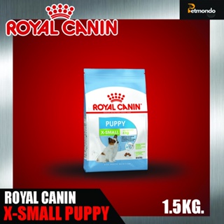 Royal Canin โรยัลคานิน X-Small Puppy อาหารสำหรับลูกสุนัข ขนาดจิ๋ว อายุ 2-10 เดือน 1.5kg.