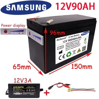 🔥🔋LiFePO4 12V 36V 40Ah90Ah100Ah แบตเตอรี่ลิเธียม/