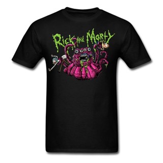 เสื้อยืด เสื้อยืดคอกลม Rick And Morty Tentacle Attack เหมาะกับวันฮาโลวีน สําหรับผู้ชาย_39