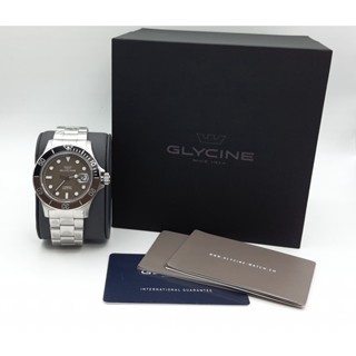 นาฬิกา GLYCINE MENS GL1017 COMBAT SUB QUARTZ 42 MM พร้อมกล่อง (ใหม่)