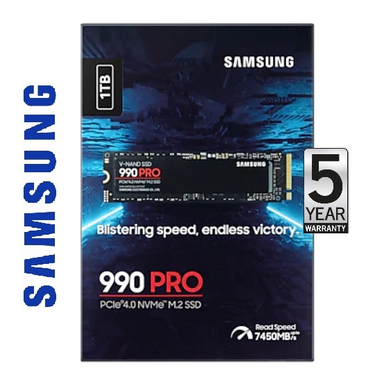 Samsung 1TB 990 PRO M.2 NVMe SSD