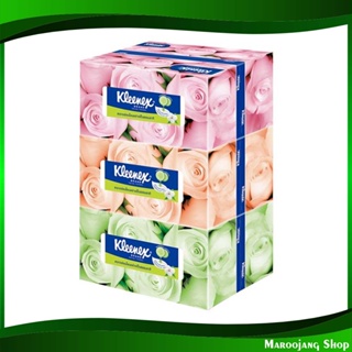 กระดาษเช็ดหน้า facial tissue 140 แผ่น (แพ็ค6กล่อง) คลีเน็กซ์ ฟลอรัล Kleenex Floral กระดาษ เช็ดปาก เช็ดหน้า เช็ดมือ ชำระ