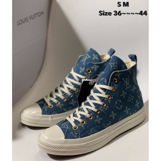 รองเท้า  Converse all star X Louis Vuitton (Hi end)