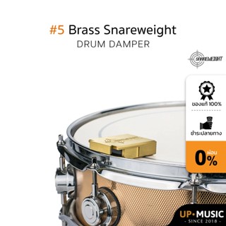 Snareweight Solid Brass #5 Tone Control Dampener