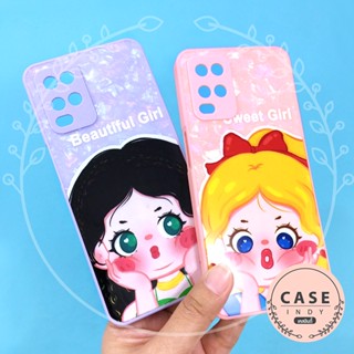 เคส Oppo A54(4g)A57(2022)A77(5g) RENO6Z RENO7Z RENO8 RENO 8Zเคสมือถือกระจกลายหินอ่อน,เกร็ดน้ำแข็งพิมพ์ลาย กันเลนส์กล้อง