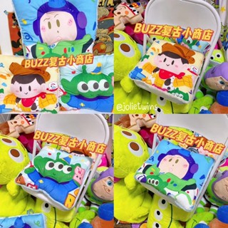 พร้อมส่ง🌈 เบาะรองนั่ง เบาะนั่ง หมอนอิง หมอนพิงหลัง Toy Story ( Little Green Man,Buzz Light Year,Woody ) นั่งสบาย น่ารัก